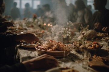 Oxytocin's Digestive Connection: Oxytocin fosters a sense of connection during communal meals, positively influencing digestion through social bonding.