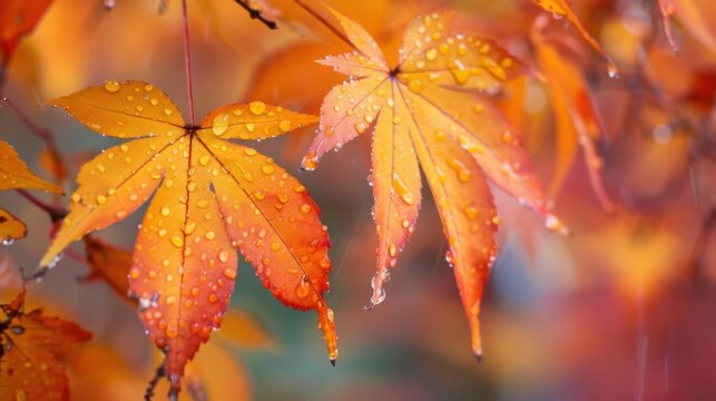Momiji (Japanese maple leaves), autumn