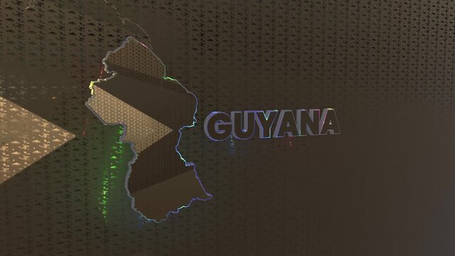 Guyana Map