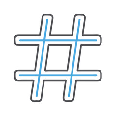 Obraz premium Hashtag Icon