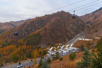29 September 2025, Medeo Shymbulak Mountain Resort, Almaty City, Kazakhstan