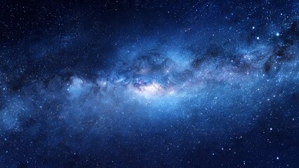 Fototapeta premium A vast expanse of the Milky Way galaxy with countless stars and nebulae visible