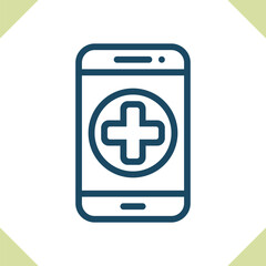 Fototapeta premium Mobile Healthcare