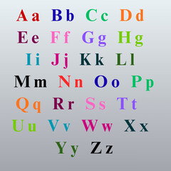 abcd, ABCD, Aa Bb Cc Dd