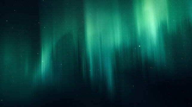 Mystical green blue gradient aurora streams with ethereal glossy glow and flowing vertical light texture