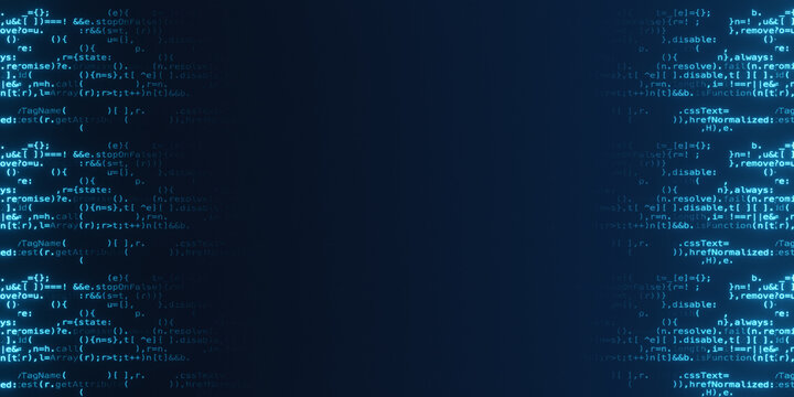 Digital Code Programming Abstract Technology Software Cyber Background