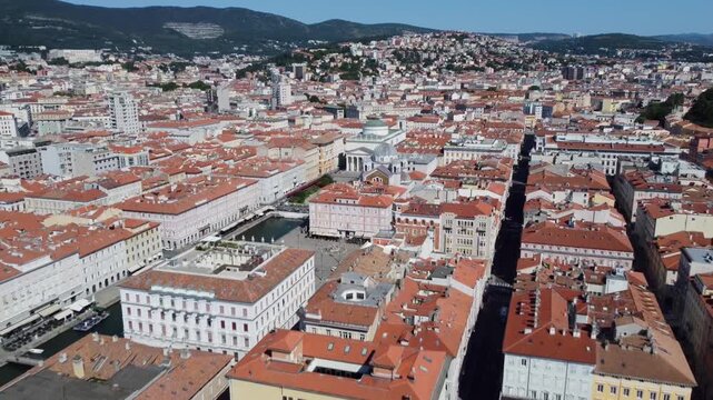 aerial view of rome