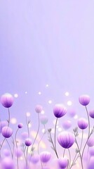 Frozen wildflowers shimmer under soft morning light on a misty winter day, creating a surreal, ethereal landscape of beauty