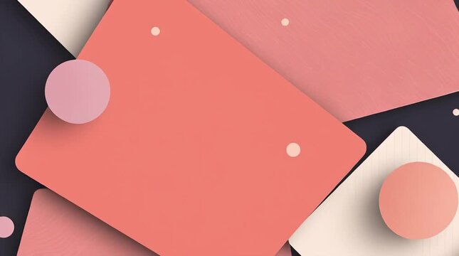 Geometric frame layout with smooth, flowing shapes forming a clean and modern background, ideal for presentations, posters, and stylish design compositions.
