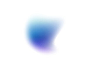 Blue and purple light leak blur illustration PNG overlay background
