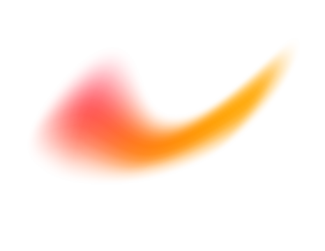 Abstract gradient shapes organic warm tone PNG overlay background