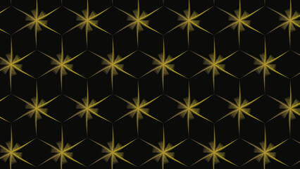 seamless  abstract golden pattern 