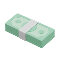 Money_Stack_Banded_3D_Iconic_Mint_Floating_Render_Currency_Transparent