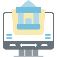 Shop Icon Vector Element