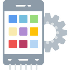 App Development Icon Vector Element