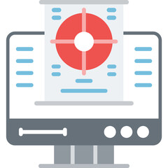 Target Icon Vector Element