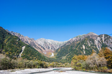 日本長野の上高地
