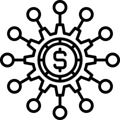 Analytics Icon Vector Element