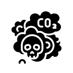air pollution color icon icon for digital and print projects