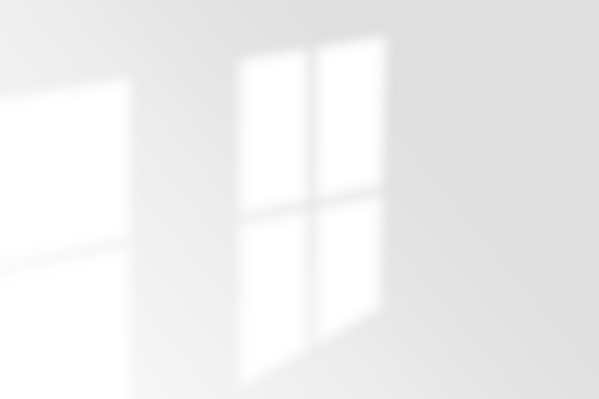 Window Light Shadow Frame Isolated on Transparent Background