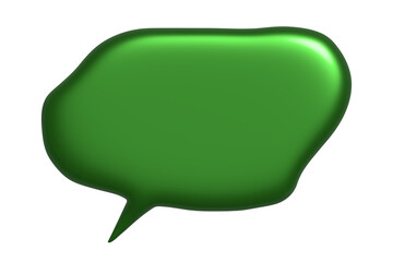 3d speech bubble Blank empty message box Textbox frame for banners, price tags, stickers, design