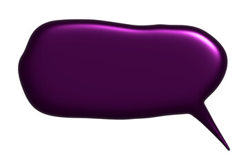 3d speech bubble Blank empty message box Textbox frame for banners, price tags, stickers, design