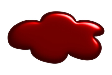 3d speech bubble Blank empty message box Textbox frame for banners, price tags, stickers, design