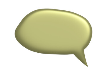 3d speech bubble Blank empty message box Textbox frame for banners, price tags, stickers, design