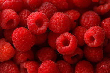 Fresh organic raspberry