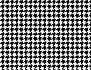 ファブリック素材　おしゃれな和柄背景　千鳥柄　白黒