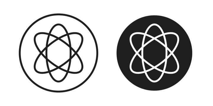 Agnosticism icon illustrations collection. editable stroke outline and flat style