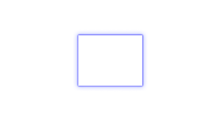 Square neon light border 