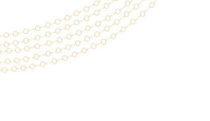 Garland lights decoration overlay