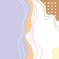 ABSTRACT DESIGN BACKGROUND WITH PASTEL COLOR