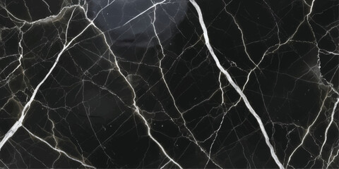 Black marble texture with white veins natural stone pattern elegant background for luxury designs and interior decoration