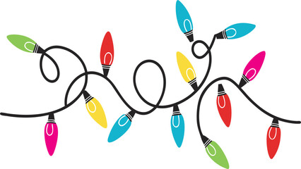 Christmas Decorative Lights for Festive Design