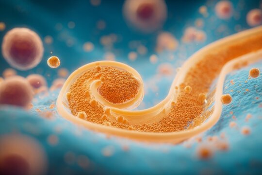 Gastrin release and its effect on gastric acid secretion.