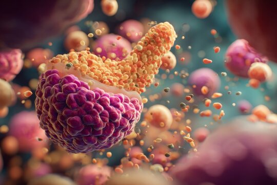 Gastrin release and its effect on gastric acid secretion.