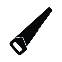 Hand Saw Flat Vector Icon Design