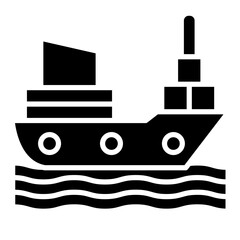 Ship Vector Icon