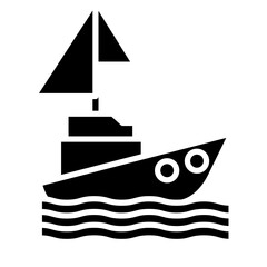 Boat Vector Icon