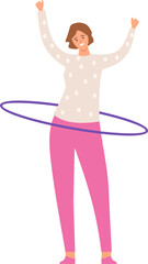 Sport people. Men and women exercise, workout, doing yoga and fitness, run and playing basketball. Healthy lifestyle characters vector set