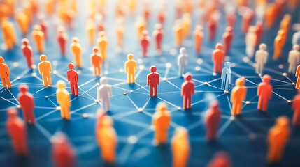 Obraz premium A professional team implementing customer managed relationship (CMR) strategies, highlighting teamwork, partnership, and collaboration to strengthen client relationships and drive business success