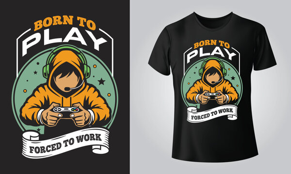 Gaming Typography Quotes for T-Shirt Design SVG PNG Vector File | Funny Gamer Sayings Digital Download | Game Lover Graphic Print