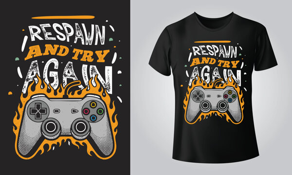 Gaming Typography Quotes for T-Shirt Design SVG PNG Vector File | Funny Gamer Sayings Digital Download | Game Lover Graphic Print