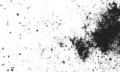 Distressed grainy background with uneven dust pattern. Monochrome dust texture abstract grunge background, Irregular dust and particle texture for abstract design
