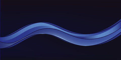 High speed effect motion blur night lights blue and red. Magic shining neon light line trails. Luminous bright background. Purple glowing wave swirl, impulse cable lines. Long time exposure. Vector