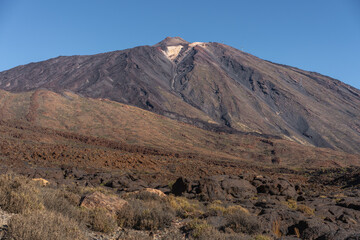 Teide volcano landscape at Roques de Garcia