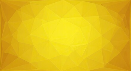 Obraz premium Abstract Yellow Polygonal Geometric Mosaic Pattern Background