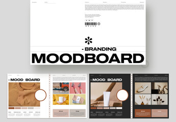 Graphic Design Mood Board Presentation